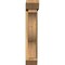 Ekena Millwork Funston Slat Rough Sawn Bracket w/ Offset Brace, Western Red Cedar, 6"W x 20"D x 32"H BKT0604X20X32FST06RWR - alternate 2
